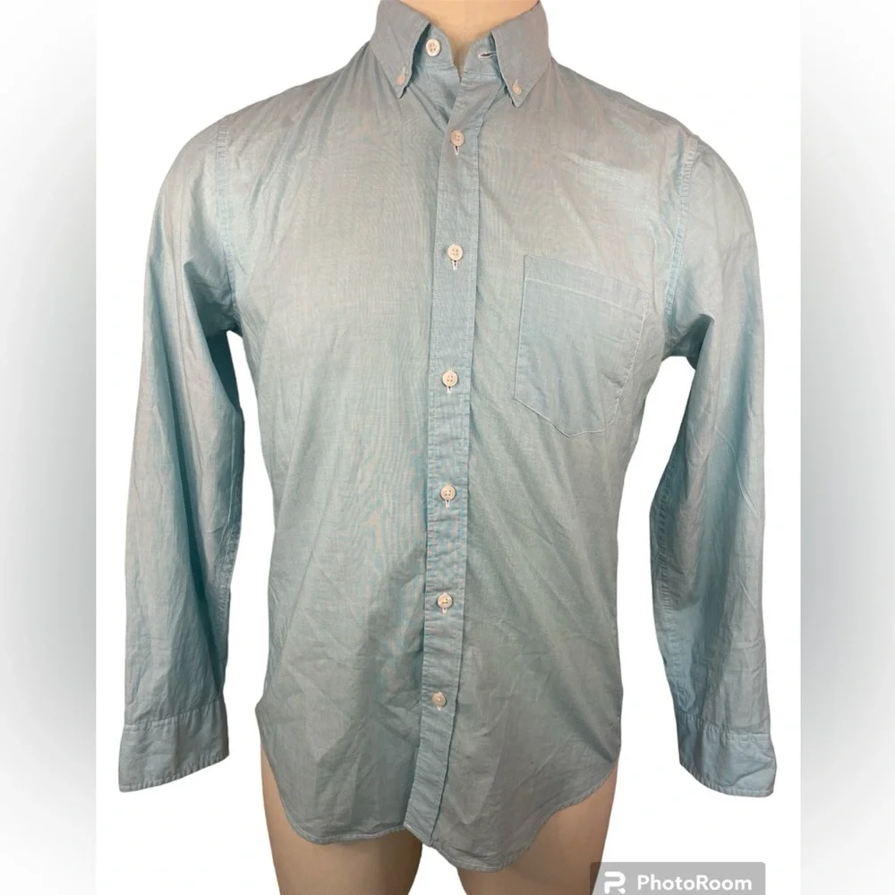 J. Crew Long Sleeve Slim Fit Button Up Shirt Men’s Medium